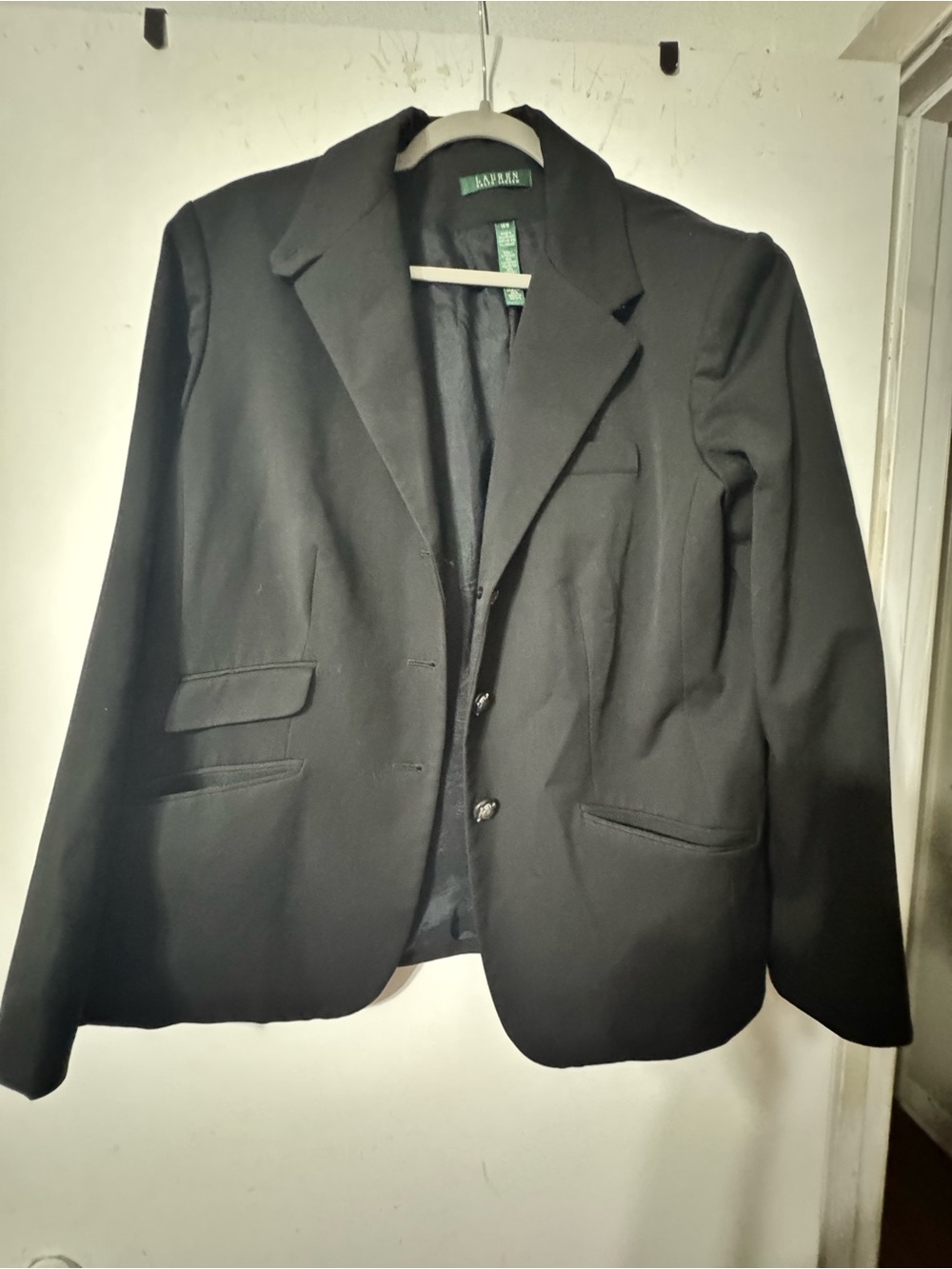 Lauren Ralph Lauren Black Women's Tailored Blazer